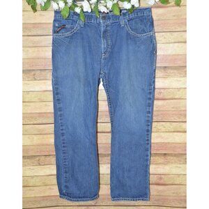 Ariat Work Men's 40x30 Cat 2 Denim Flame Resistant Relaxed Bootcut Western Jeans